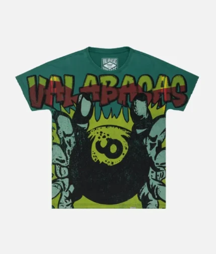 Valabasas 8Ball Vintage Grass Green T-Shirt