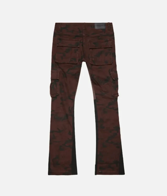 Valabasas Commander Brown Black Stacked Jean