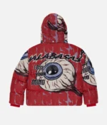 Valabasas-Iq-Red-Tapestry-Puffer-Jacket