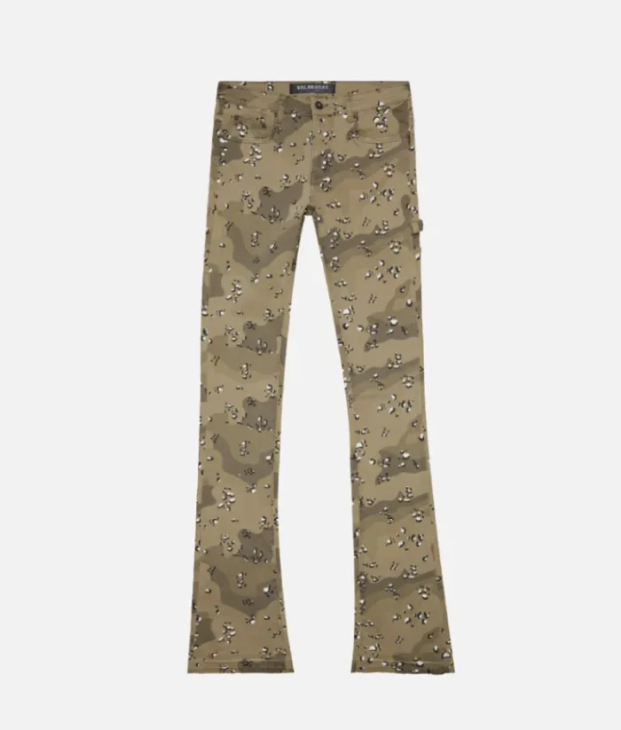 Valabasas Mr. Extendo Camo Stacked Jeans Flare