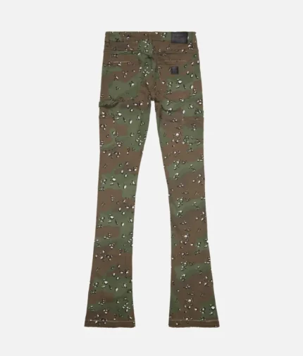 Valabasas Mr. Extendo Camo Super Stacked Jeans