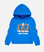 Valabasas Unity Carmine Blue Fleece Hoodie