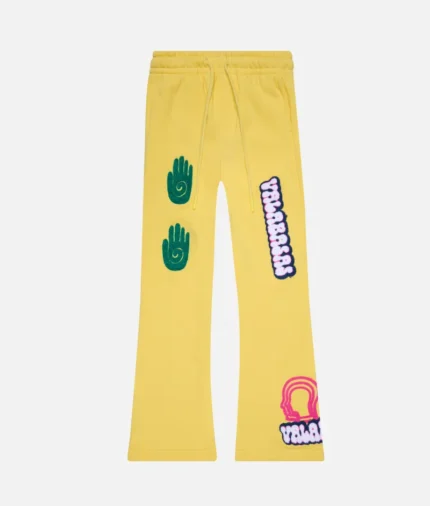 Valabasas Unity Carmine Fleece Pants Yellow