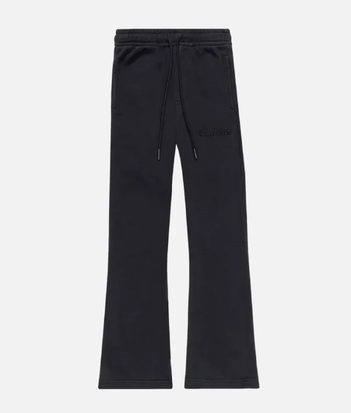 Valabasas Vintage Black Fleece Pants