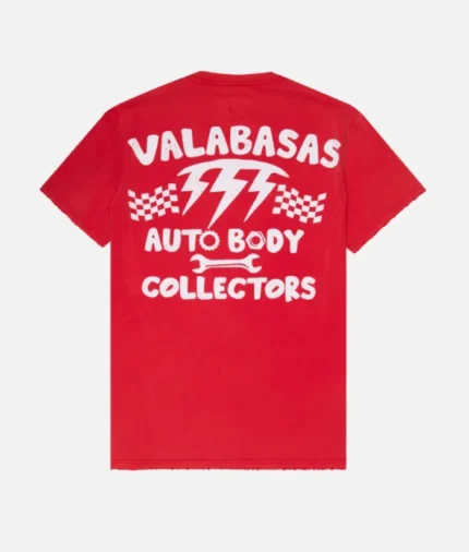 Valabasas Zoom Vintage Red T-Shirt